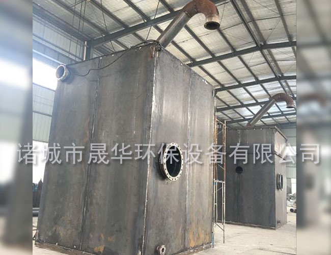 重力式无阀滤池生产现场